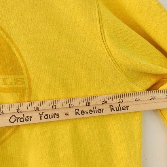 North Sails Sweater Men L Yellow Organic Cotton Crewneck Sweatshirt Light ECO - Picture 7 of 16